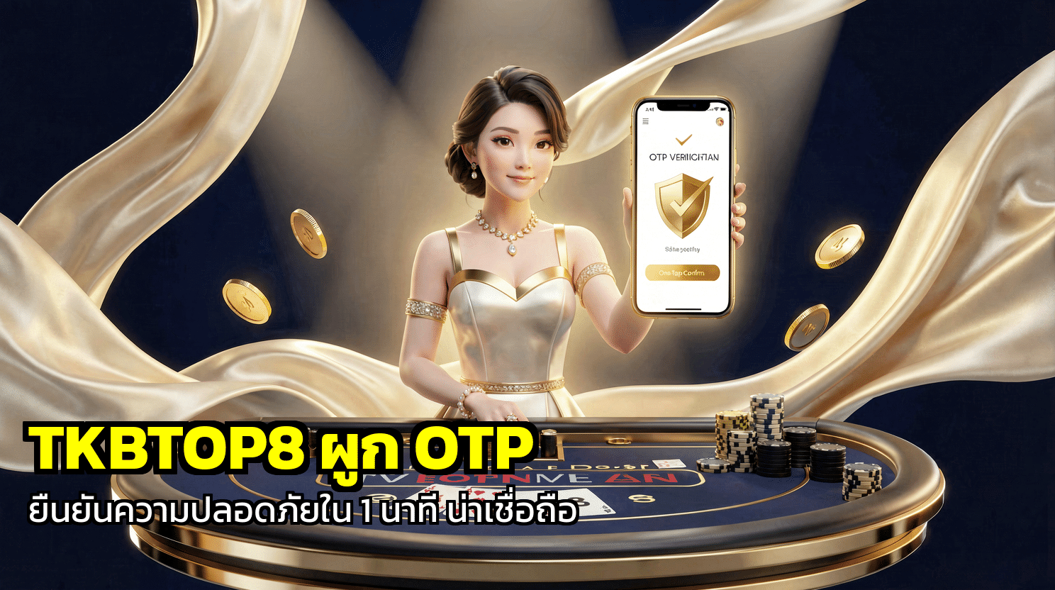 TKBTOP8 ผูก OTP