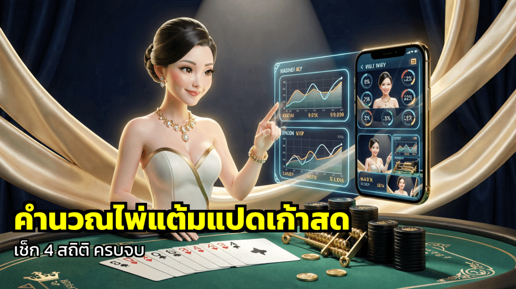 คำนวณไพ่แต้มแปดเก้าสด