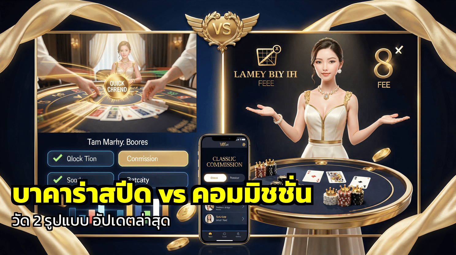 บาคาร่าสปีด vs คอมมิชชั่น