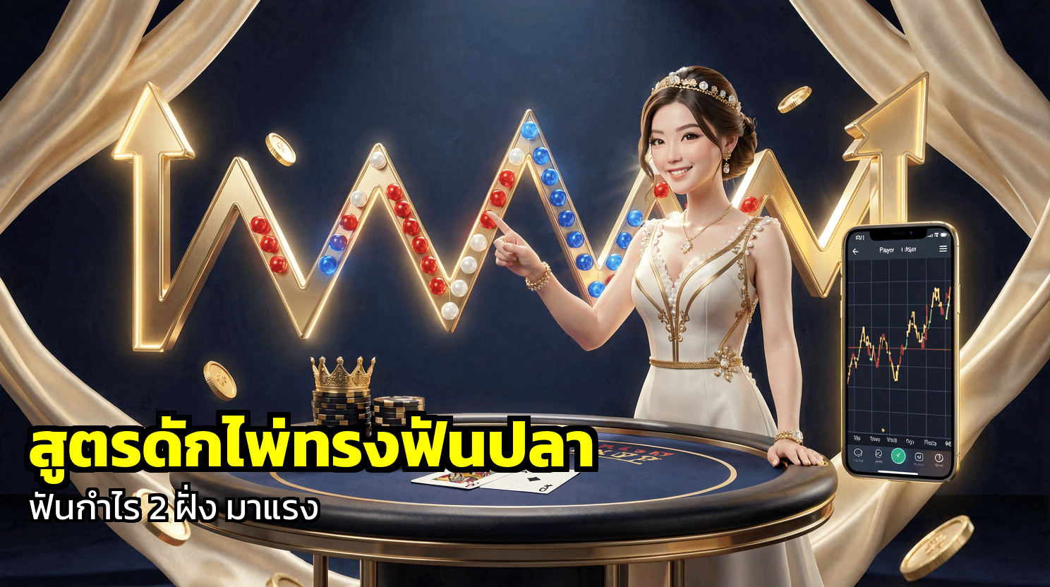 สูตรดักไพ่ทรงฟันปลา
