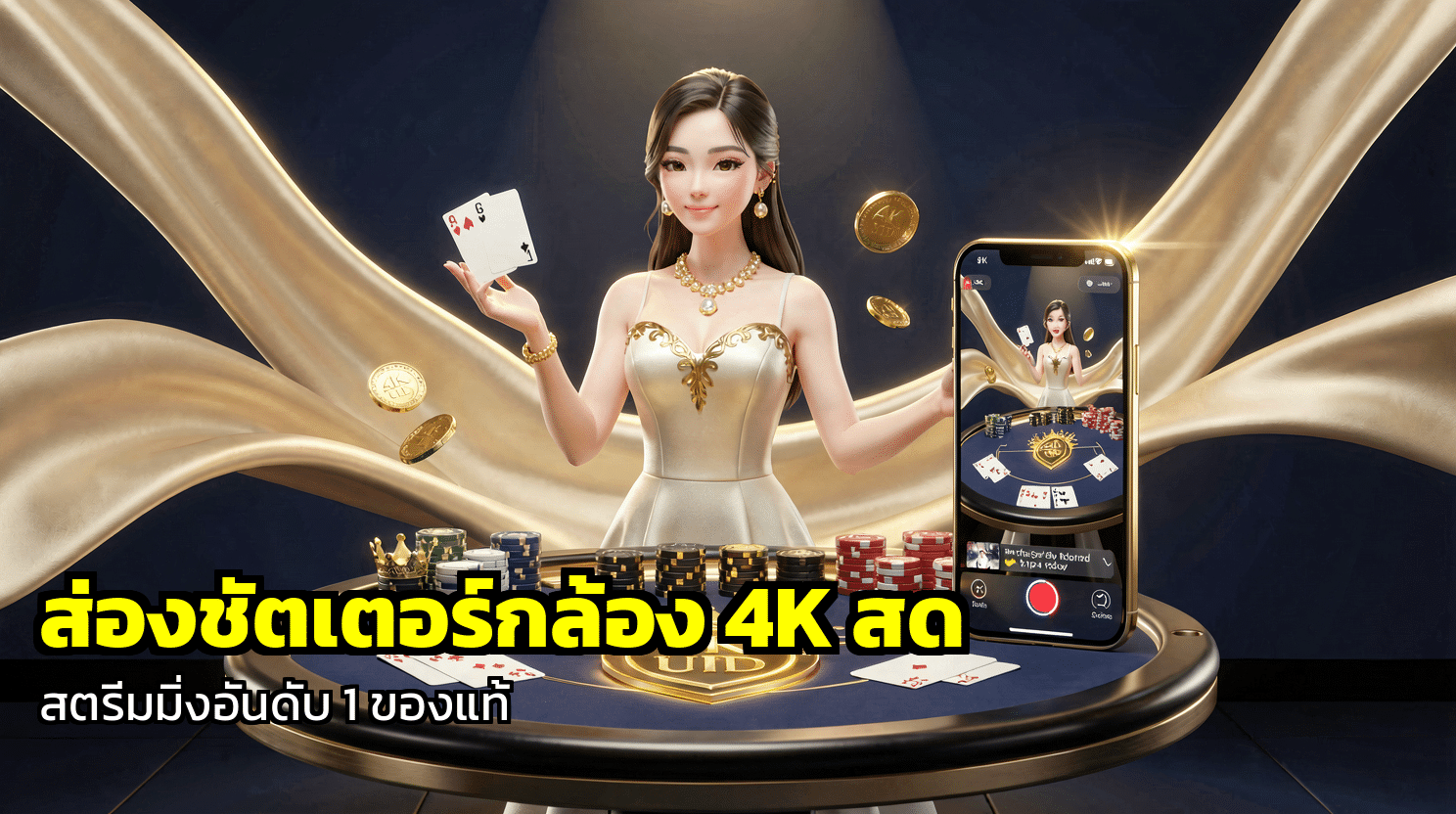 ส่องชัตเตอร์กล้อง 4K สด